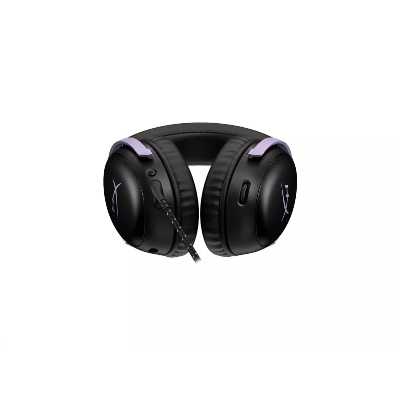 HyperX Cloud III spēļu austiņas, melnas ar lavandas krāsu