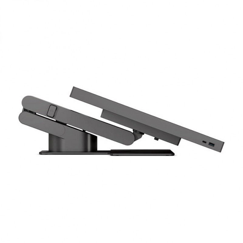 Alogic 34A3KPDTMBLK 34 collu īpaši plats QHD 3K monitors ar doku