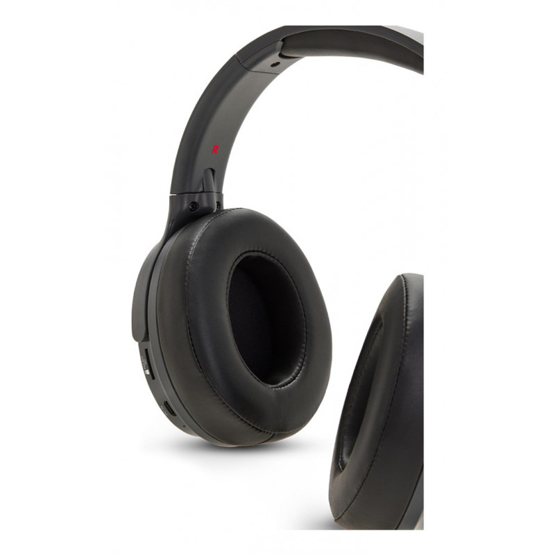 Aiwa HST-250BT bezvadu austiņas, pelēkas, ar mikrofonu, 3,5 mm, Bluetooth 5.0