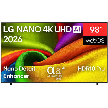 LG 98NU900B6LB 98 collu 4K Nano televizors