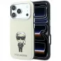 Karl Lagerfeld Smooth Ikonik Sketch MagSafe apvalks iPhone 18 Pro Max / 17 Pro Max, bēšs