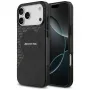 Mercedes AMG00123 AMG IML Double Layer Rhombs MagSafe vāciņš iPhone 18 Pro Max / 17 Pro Max, melns ar sarkanu