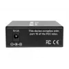 Tripp Lite N785-INT-SC-SM Gigabit vienmodas optiskās šķiedras–Ethernet mediju pārveidotājs, 10/100/1000, SC, 1310 nm, 20 km