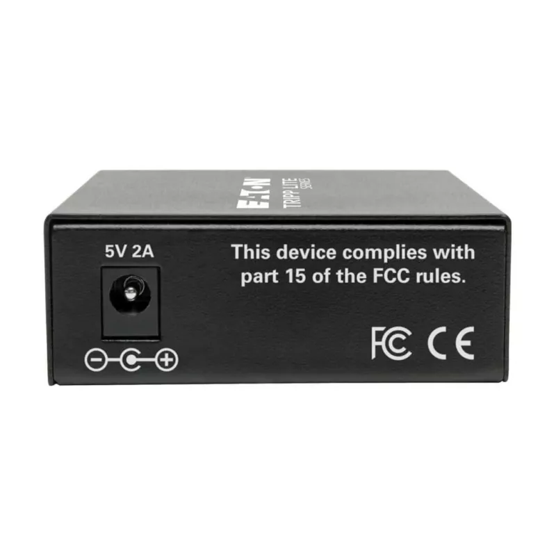 Tripp Lite N785-INT-SC-SM Gigabit vienmodas optiskās šķiedras–Ethernet mediju pārveidotājs, 10/100/1000, SC, 1310 nm, 20 km