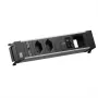 Bachmann POWER FRAME M iebūvējams kontaktligzdu bloks, 2x T13, 1x USB C/C 65 W, 1x CM