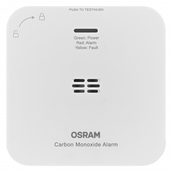 Osram SMART+ WiFi oglekļa monoksīda (CO) detektors, balts