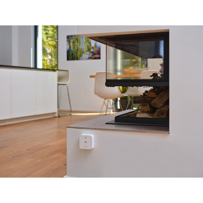 Osram SMART+ WiFi oglekļa monoksīda (CO) detektors, balts