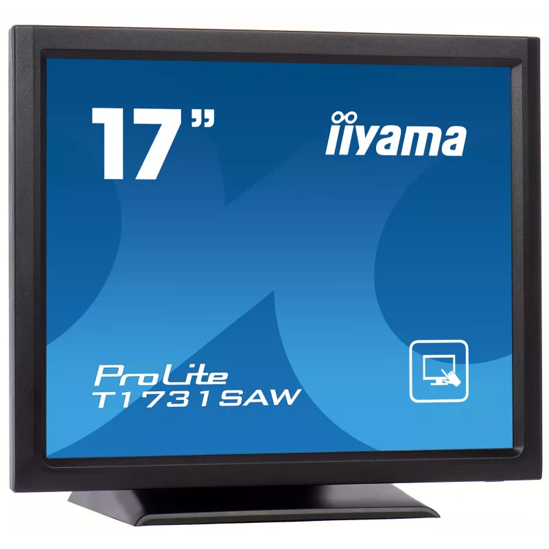 iiyama ProLite T1731SAW-B1 skārienjūtīgs monitors, 43,2 cm (17 collas), 1280x1024, melns