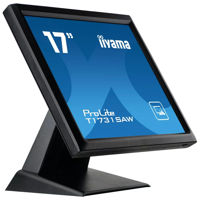 iiyama ProLite T1731SAW-B1 skārienjūtīgs monitors, 43,2 cm (17 collas), 1280x1024, melns