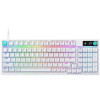 Logitech G316 X 75 mehāniskā spēļu tastatūra, taktilā, balta, US International