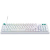 Logitech G316 X 75 mehāniskā spēļu tastatūra, taktilā, balta, US International