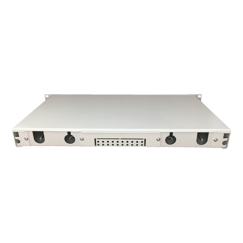 Alantec FOP-1U-12SCD-S 12xSC duplex 19 collu 1U optiskās šķiedras sadales panelis, izvelkams, ar priekšējo paneli un montāžas piederumiem