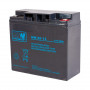 MPL Power Elektro MW Power MW 20-12 UPS akumulators, svina-skābes AGM, bez apkopes, 12 V 20 Ah, melns