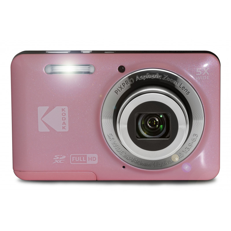 Kodak FZ55PK digitālā kamera, rozā