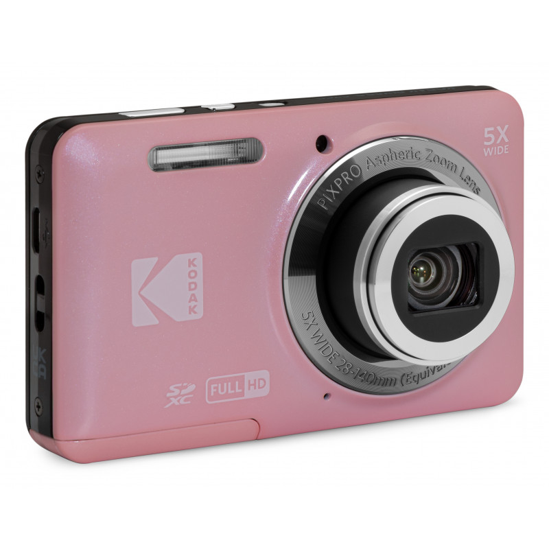 Kodak FZ55PK digitālā kamera, rozā