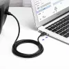 Ugreen US135 USB 2.0 A-B printera kabelis, apzeltīts, 1 m, melns