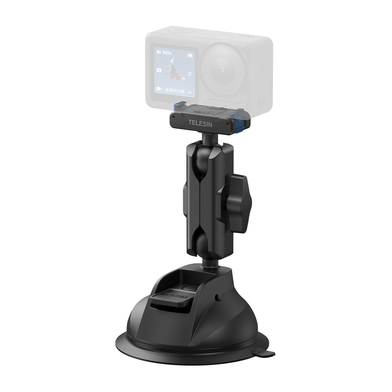 Telesin S3-SUS-05-TDJ piesūcekņa turētājs DJI Osmo Action 3/4/5 Pro