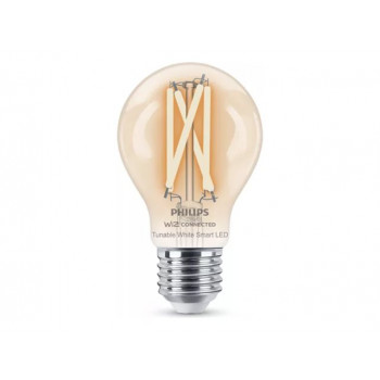 Philips Smart LED Filament A60 spuldze (2 gab.), E27, 7 W, regulējama baltā gaisma, Bluetooth, Wi-Fi