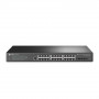 TP-Link SG3428X 24 portu 10/100/1000 Mbps pārvaldāms L2+ slēdzis, 4 SFP+ porti, uzstādāms statnē