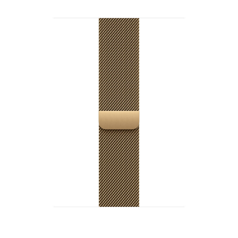 Apple Milanese Loop pulksteņa siksniņa MJNQ4ZM/A, 46 mm, M/L, spoža zelta