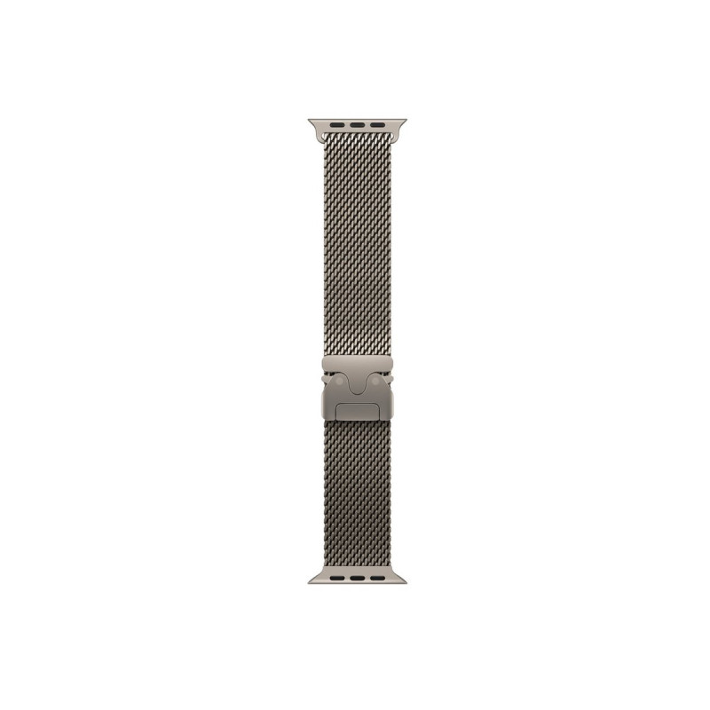 Apple MK0D4ZM/A Apple Watch titāna Milānas siksniņa, 49 mm, dabīgā titāna krāsā, Medium