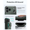 ESR Cyber Tough Kickstand MagSafe apvalks Apple iPhone 17 Pro / 18 Pro, zaļš