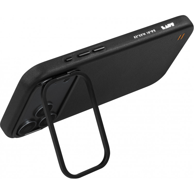 LAUT Lux Edge vāciņš Apple iPhone 18 Pro / 17 Pro, MagSafe, carbon black