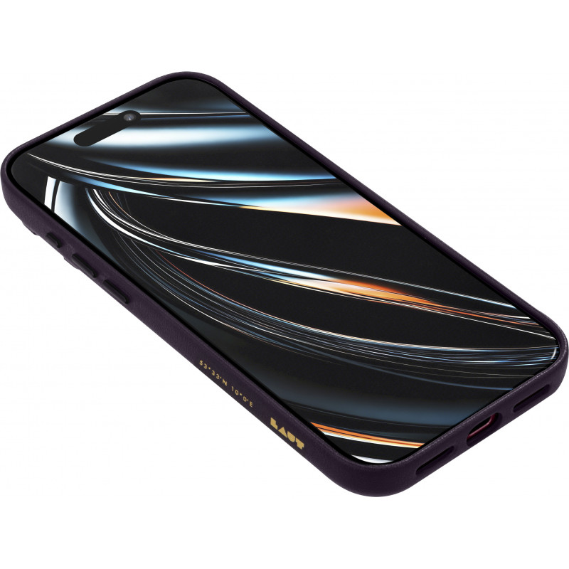 LAUT Lux Edge vāciņš Apple iPhone 18 Pro Max / 17 Pro Max, MagSafe, deep plum