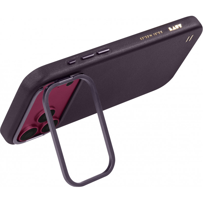 LAUT Lux Edge vāciņš Apple iPhone 18 Pro Max / 17 Pro Max, MagSafe, deep plum