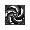 Arctic P12 ACFAN00135A korpusa ventilatori, 120 mm, 3 kontaktu, melni (5 gab.)
