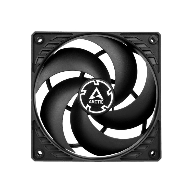 Arctic P12 ACFAN00135A korpusa ventilatori, 120 mm, 3 kontaktu, melni (5 gab.)