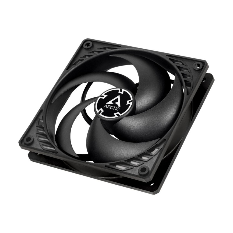 Arctic P12 ACFAN00135A korpusa ventilatori, 120 mm, 3 kontaktu, melni (5 gab.)