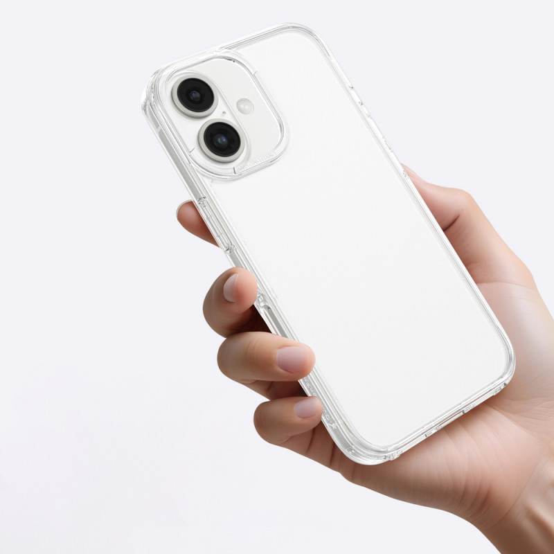 AmazingThing Minimal Case tālruņa vāciņš iPhone 16 Plus, caurspīdīgs