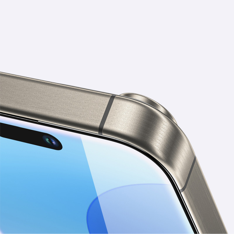 AmazingThing Radix Full Glass rūdīts stikls ekrāna aizsardzībai iPhone 16 Plus