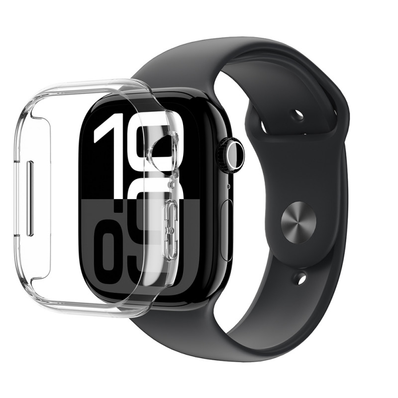 AmazingThing Minimal Case aizsargvāciņš Apple Watch 46 mm, caurspīdīgs