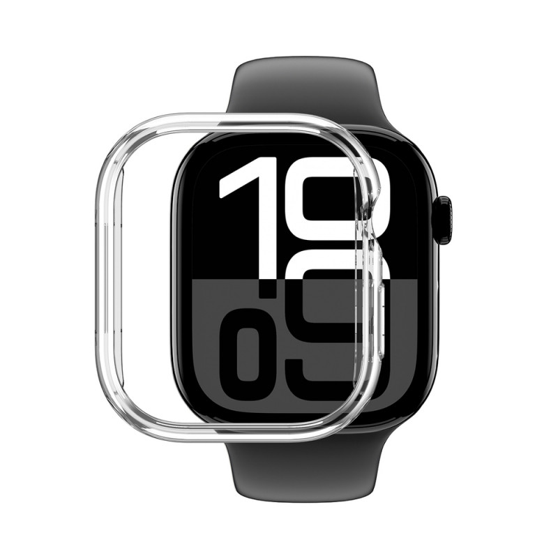 AmazingThing Minimal Case aizsargvāciņš Apple Watch 46 mm, caurspīdīgs