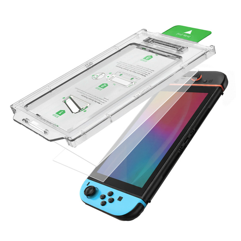 AmazingThing Radix Full Glass rūdīts stikls Nintendo Switch 2 (2 gab.)