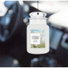 Yankee Candle Clean Cotton piekarināms auto gaisa atsvaidzinātājs