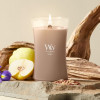 WoodWick Cashmere liela svece, 610 g, brūna