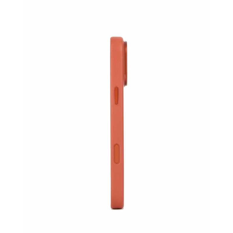 Mujjo Troubadour ādas vāciņš Apple iPhone 18 Pro Max / 17 Pro Max, ar MagSafe, terakotas krāsas