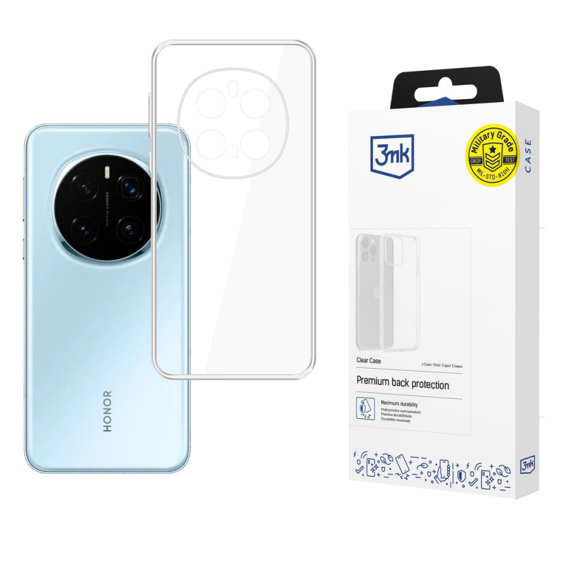 3MK Clear Case telefona apvalks Honor Magic 7 Pro, caurspīdīgs