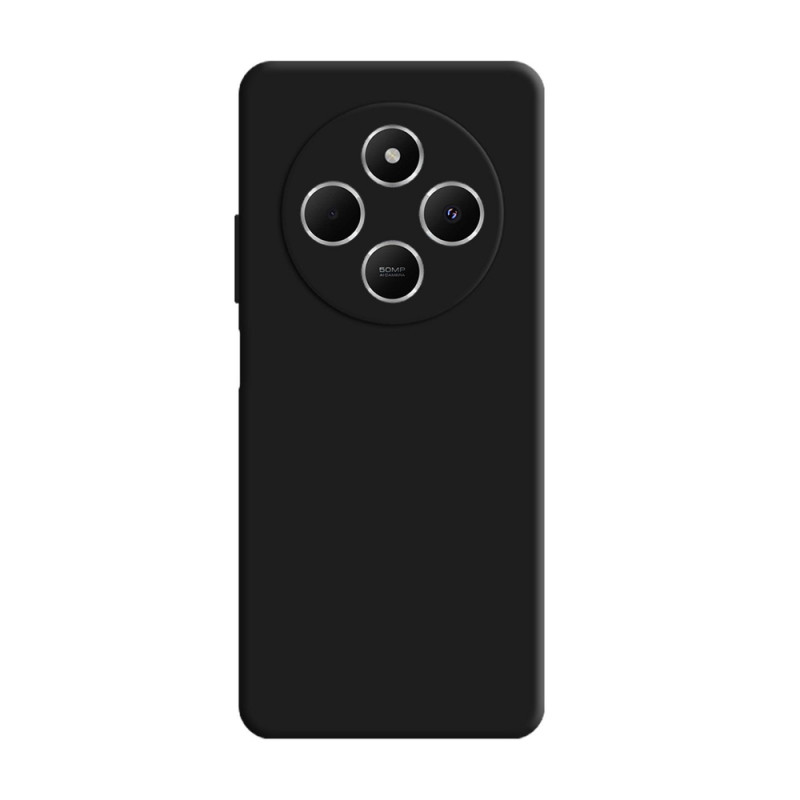 3MK Silicone Case telefona apvalks Xiaomi Redmi 14C / Redmi A4 5G, melns
