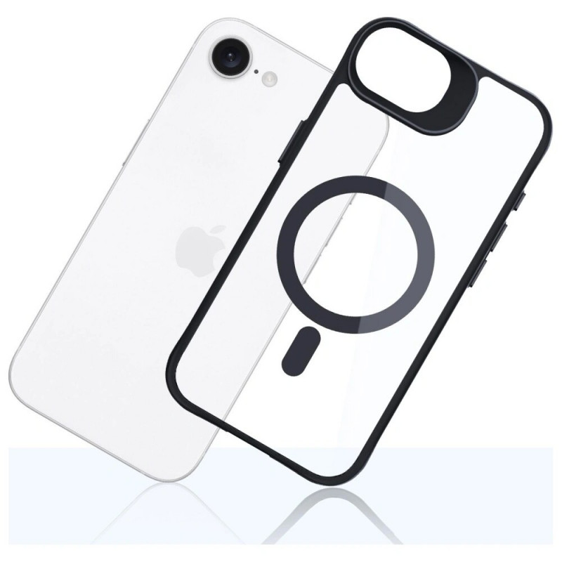 3MK Satin Armor MagCase apvalks Apple iPhone 17e / 16e, caurspīdīgs