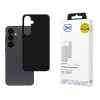 3MK Silicone Case silikona apvalks Samsung Galaxy S25+, melns