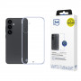 3mk Just20g Clear Case apvalks Samsung Galaxy S25, caurspīdīgs