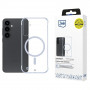 3mk Just20g MagCase apvalks Samsung Galaxy S25+, caurspīdīgs