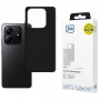 3MK Matt Case apvalks Xiaomi Redmi Note 14 4G, matēts melns