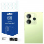 3MK Lens Protection hibrīda kameras stikls Xiaomi Redmi Note 14 4G (4 gab.)