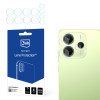3MK Lens Protection hibrīda kameras stikls Xiaomi Redmi Note 14 4G (4 gab.)