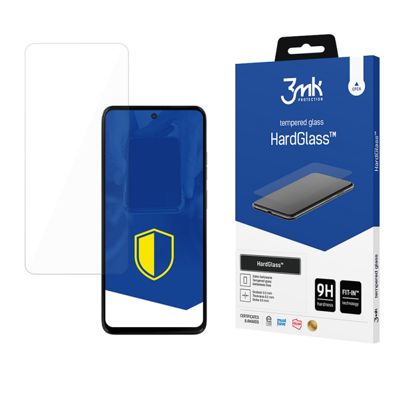 3MK HardGlass rūdīts stikls Motorola Moto G15 / G15 Power / G05 / E15